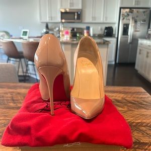 Authentic Christian louboutin pigalle follies.  Mint condition.
